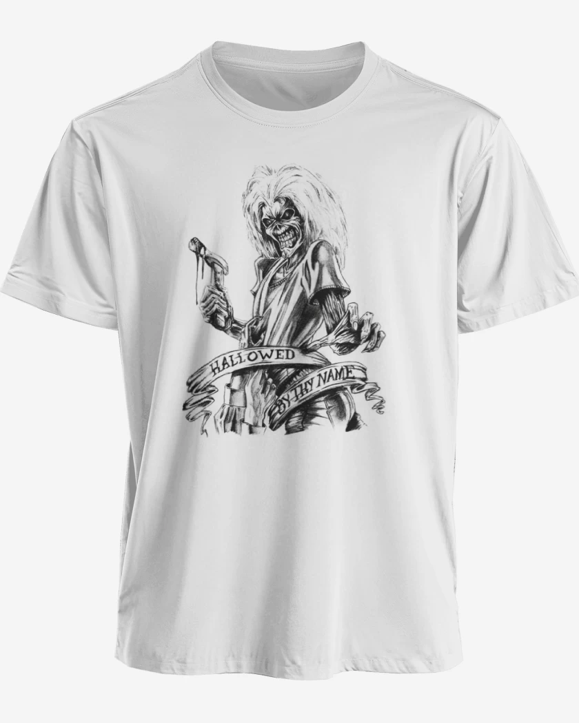 Polera Blanco de hallowed by thy name