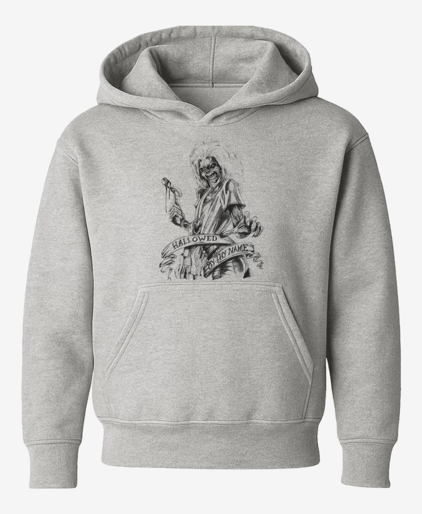 Poleron de niño Gris Melange de hallowed by thy name