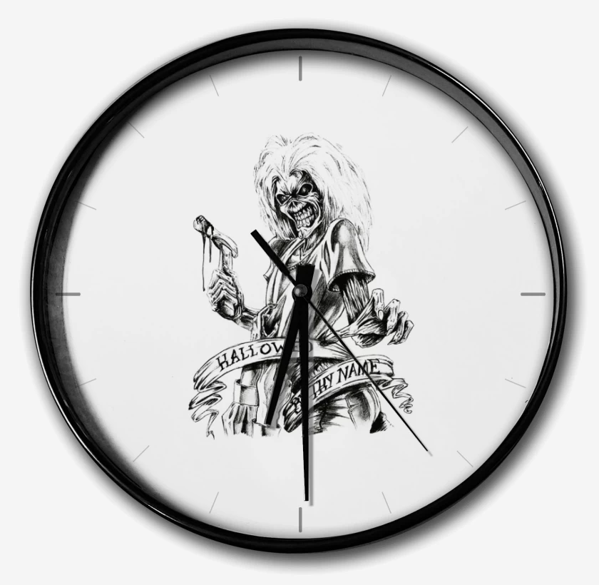 Reloj Blanco de hallowed by thy name