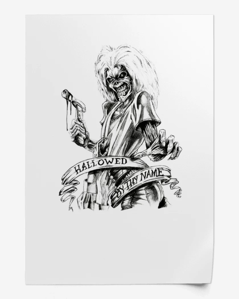 Print Blanco de hallowed by thy name