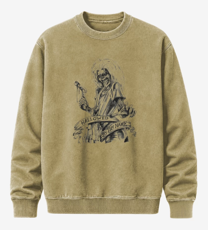 Poleron Polo Acid Wash Beige de hallowed by thy name