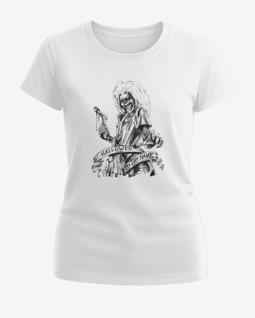 Polera de Mujer Blanco de hallowed by thy name