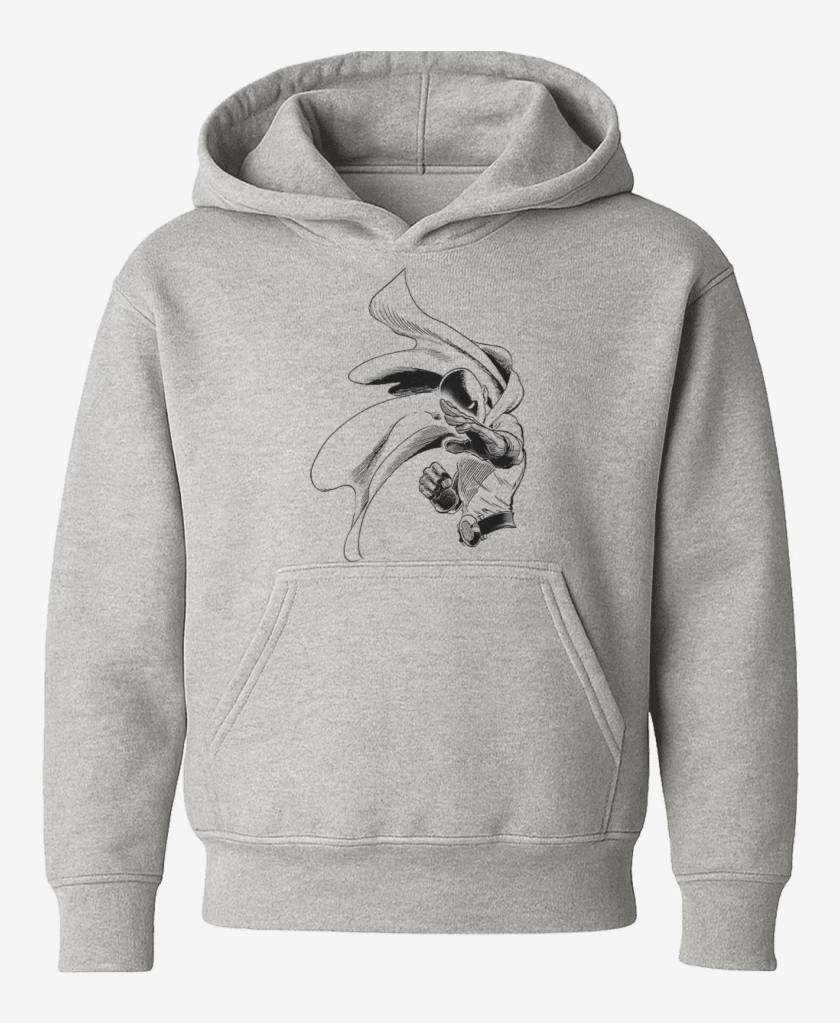Poleron de niño Gris Melange de saitama 2