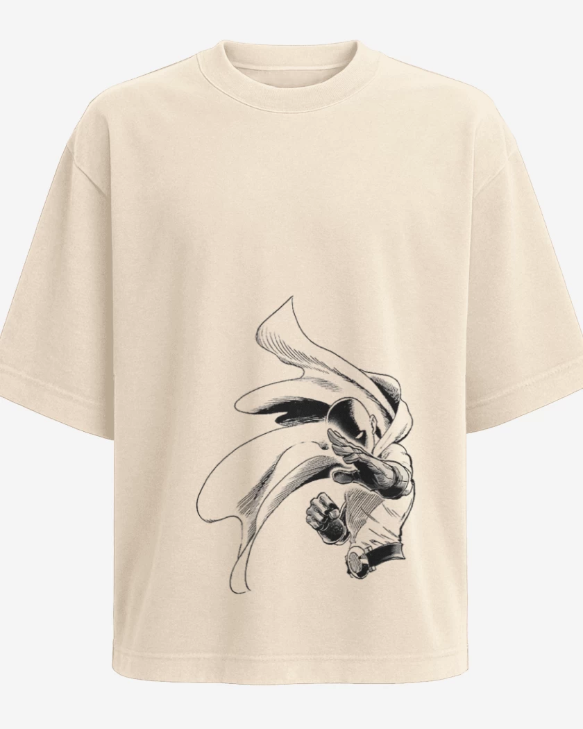 Polera Oversize Beige de saitama 2