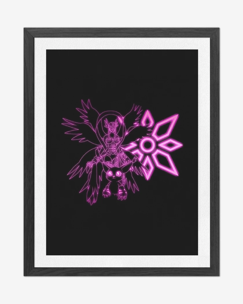 Cuadro decorativo Negro de gatomon