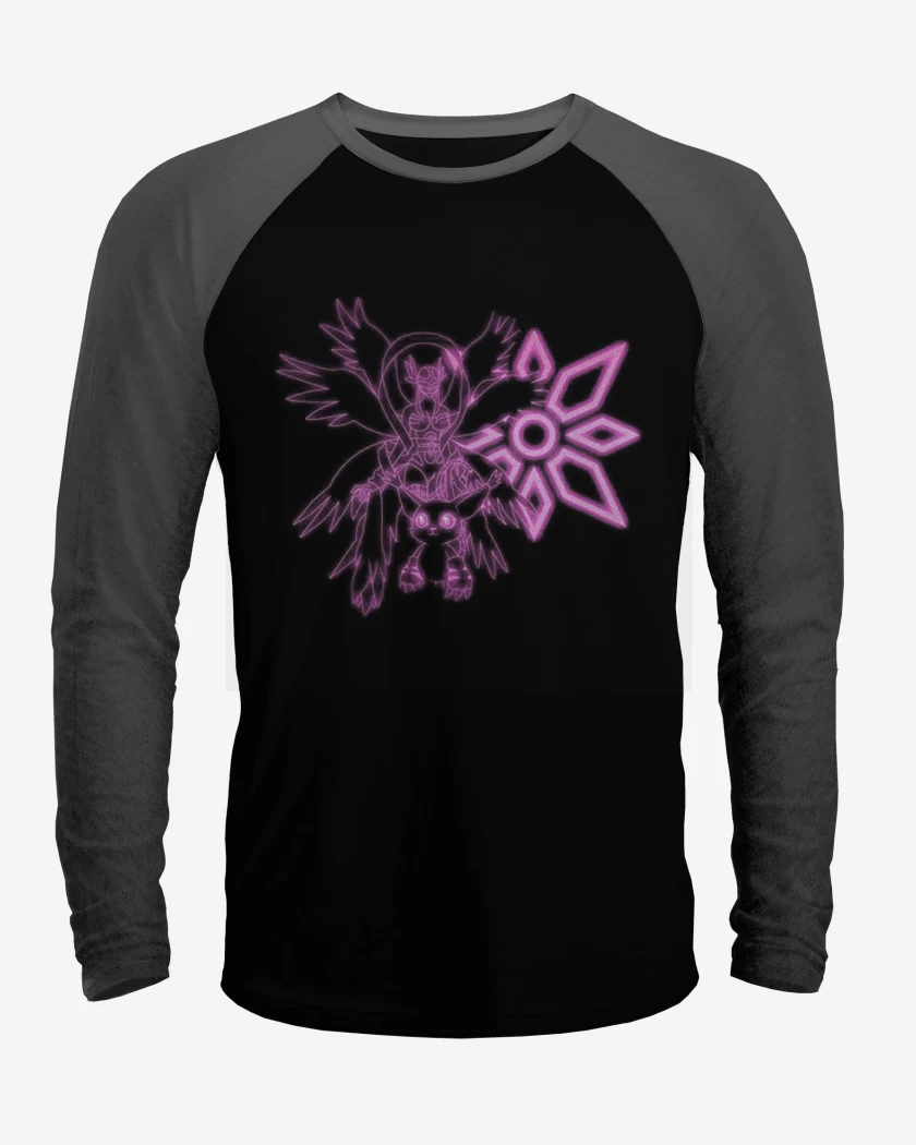 Polera Raglan gatomon