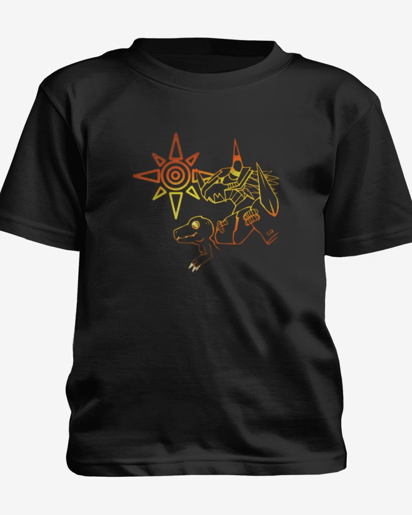 Polera de niño Negro de Agumon nro 3