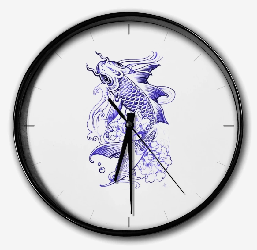 Reloj Blanco de pez