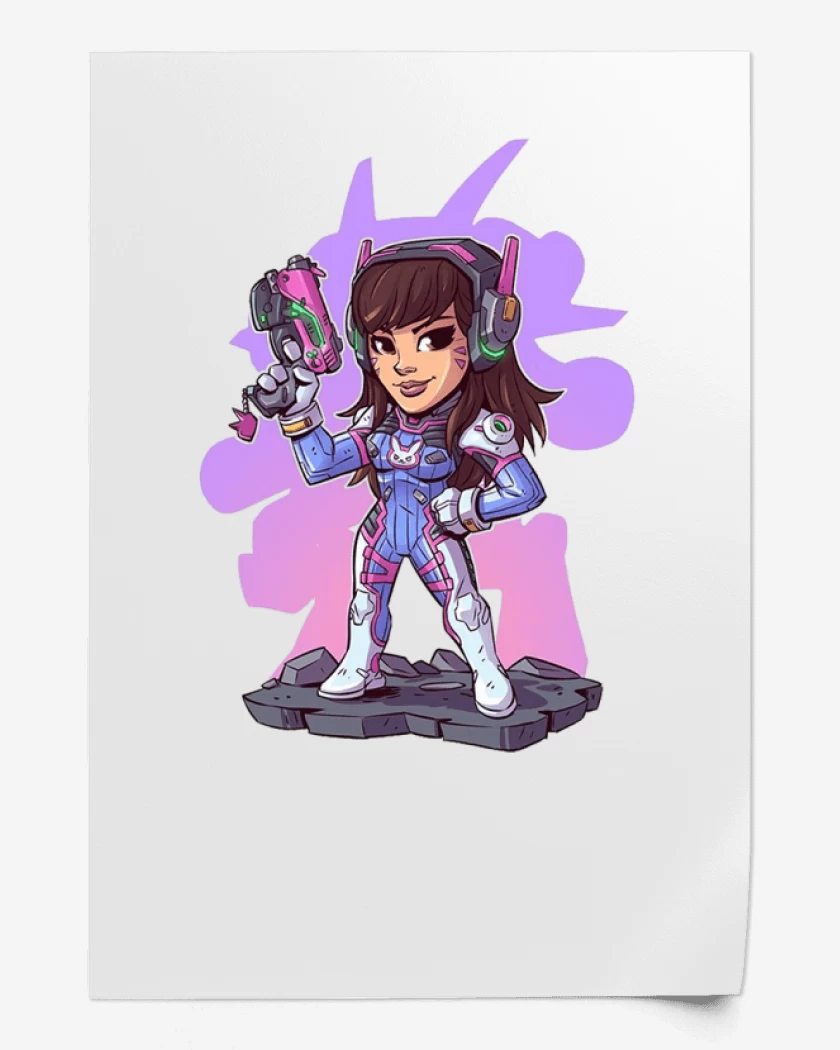 Print chibi dva