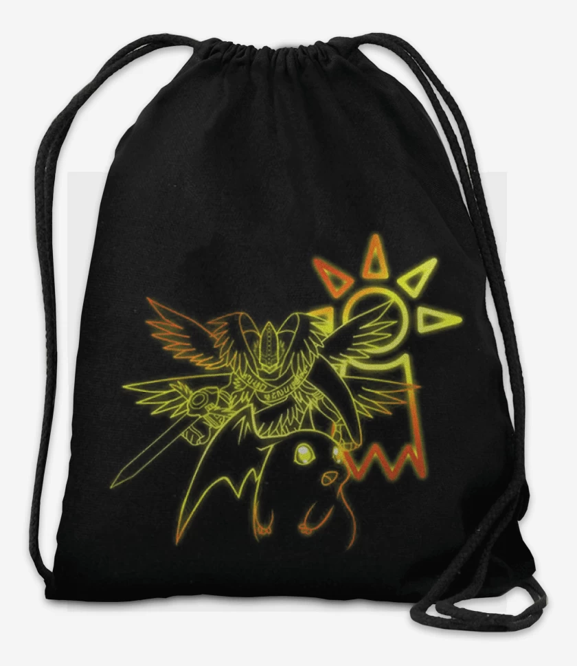 Mochila Negro de patamon 2