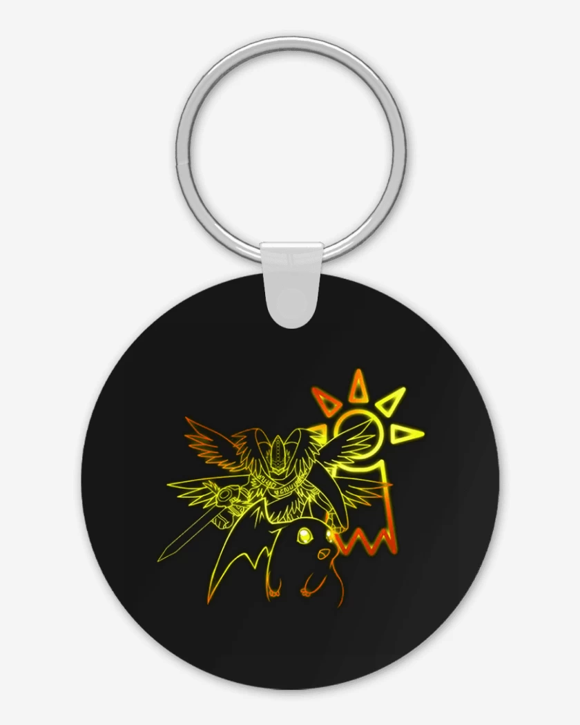 Llavero Negro de patamon 2