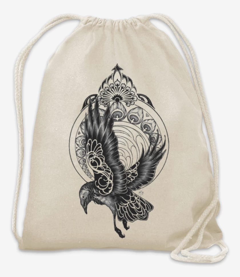 Mochila Blanco de pajaro