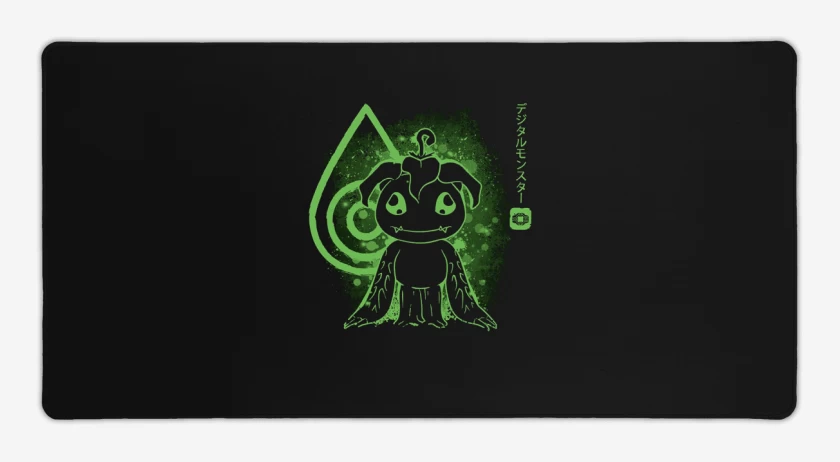 Mouse pad Gamer Negro de palmon