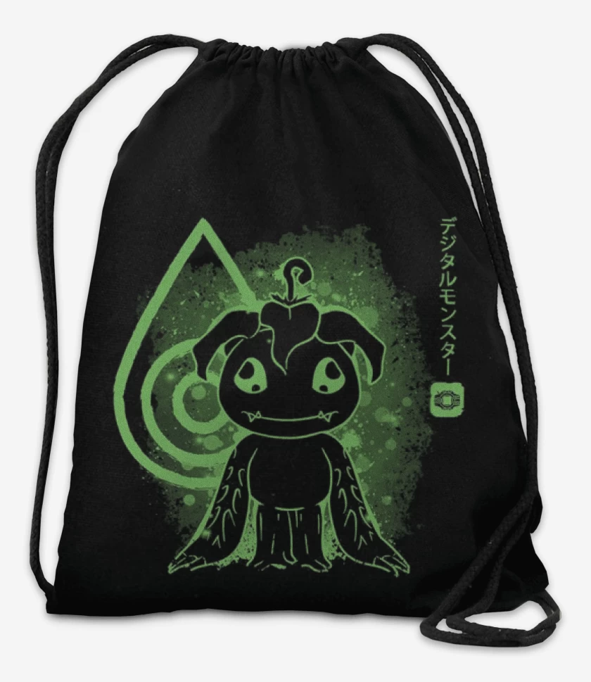 Mochila Negro de palmon
