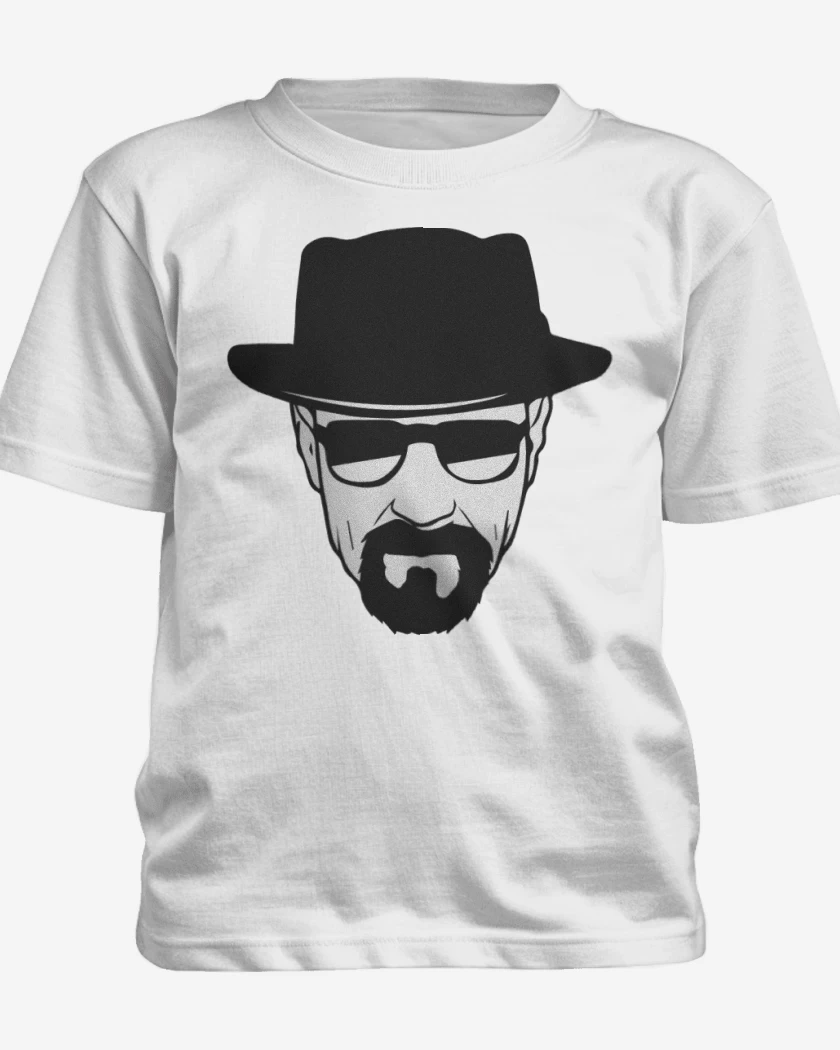 Polera de niño Blanco de Heisenberg