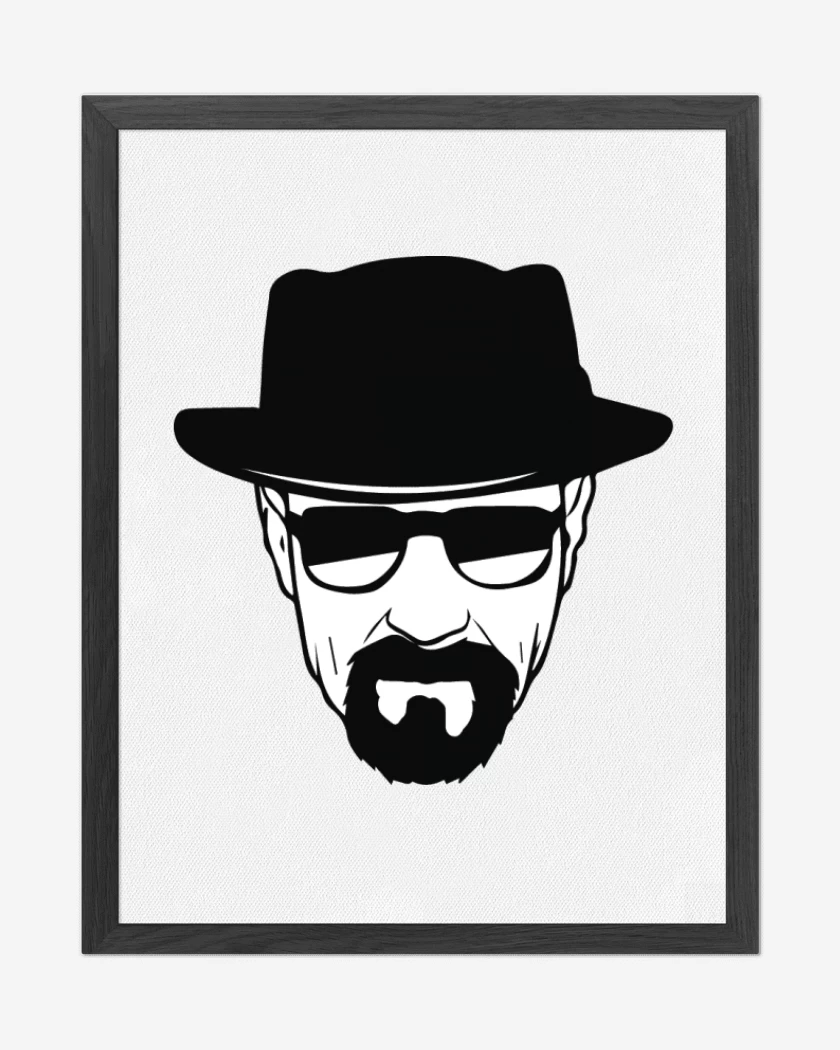 Cuadro decorativo Heisenberg