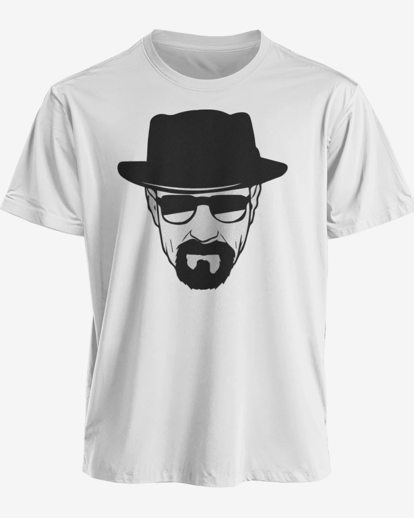 Polera premium Blanco de Heisenberg