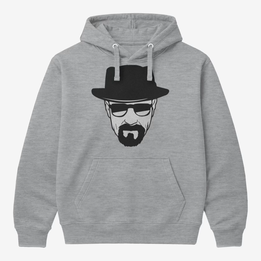 Polerón Canguro Gris Melange de Heisenberg