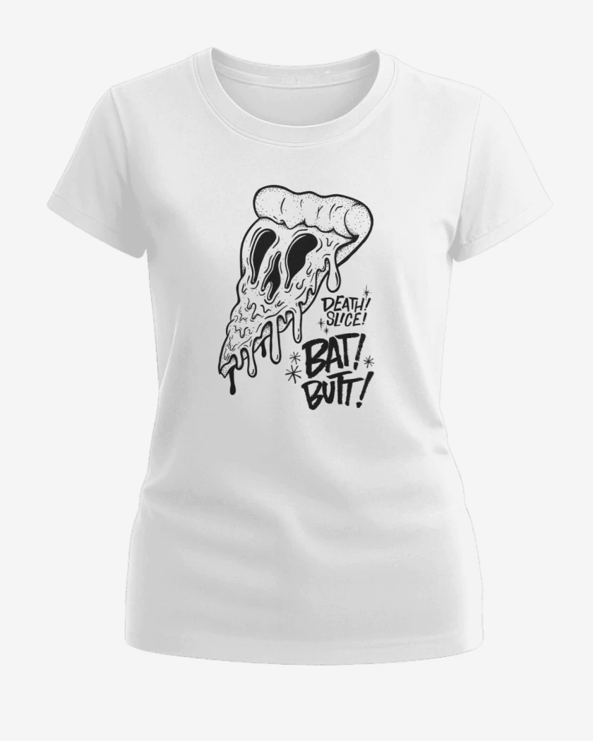 Polera de Mujer Blanco de death pizza