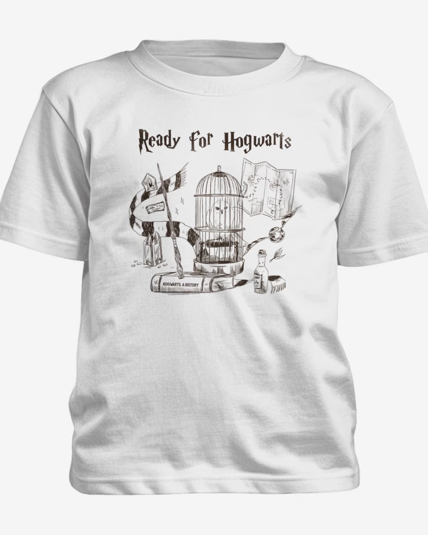 Polera de niño Blanco de Ready for hogwarts