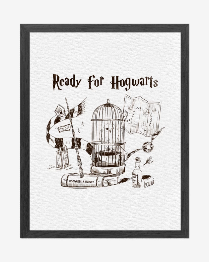 Cuadro decorativo Ready for hogwarts