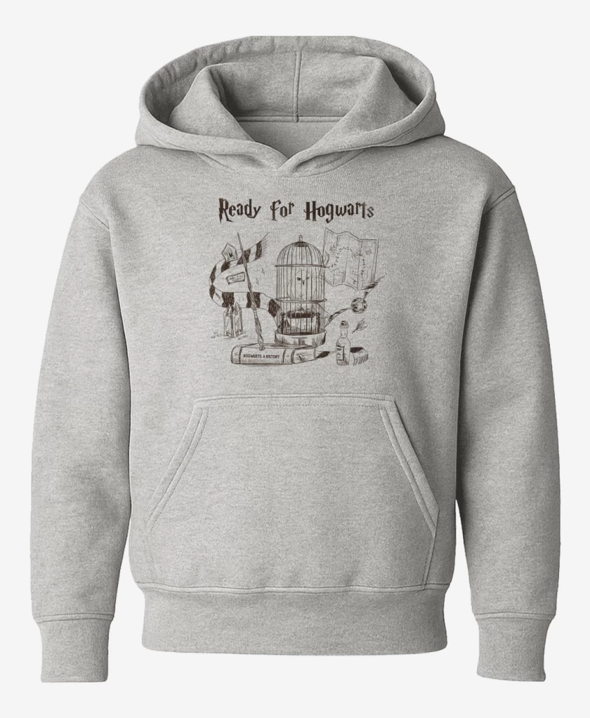 Poleron de niño Gris Melange de Ready for hogwarts