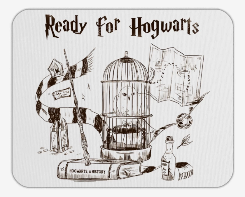 Mousepad Ready for hogwarts