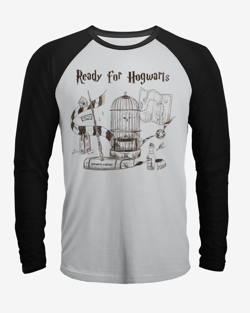 Polera Raglan Ready for hogwarts