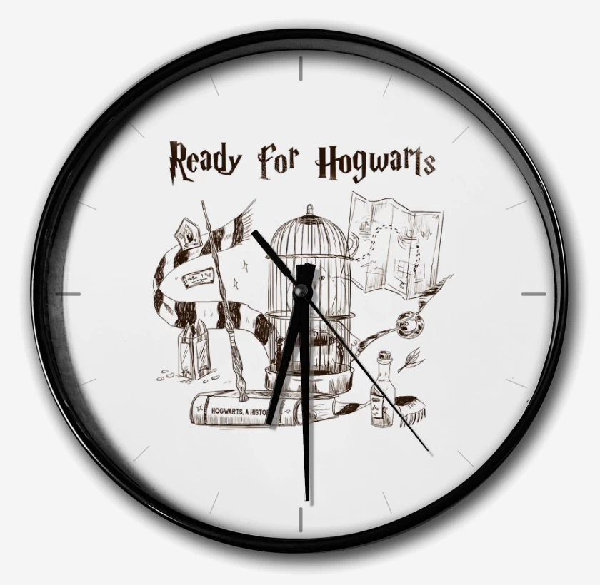 Reloj Blanco de Ready for hogwarts
