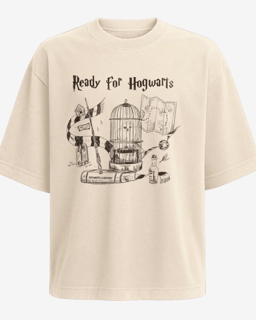 Polera Oversize Ready for hogwarts