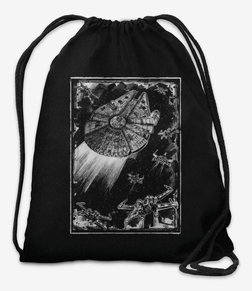 Mochila Negro de Star Wars 5 