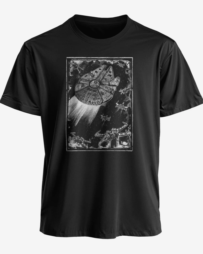Polera premium Negro de Star Wars 5 
