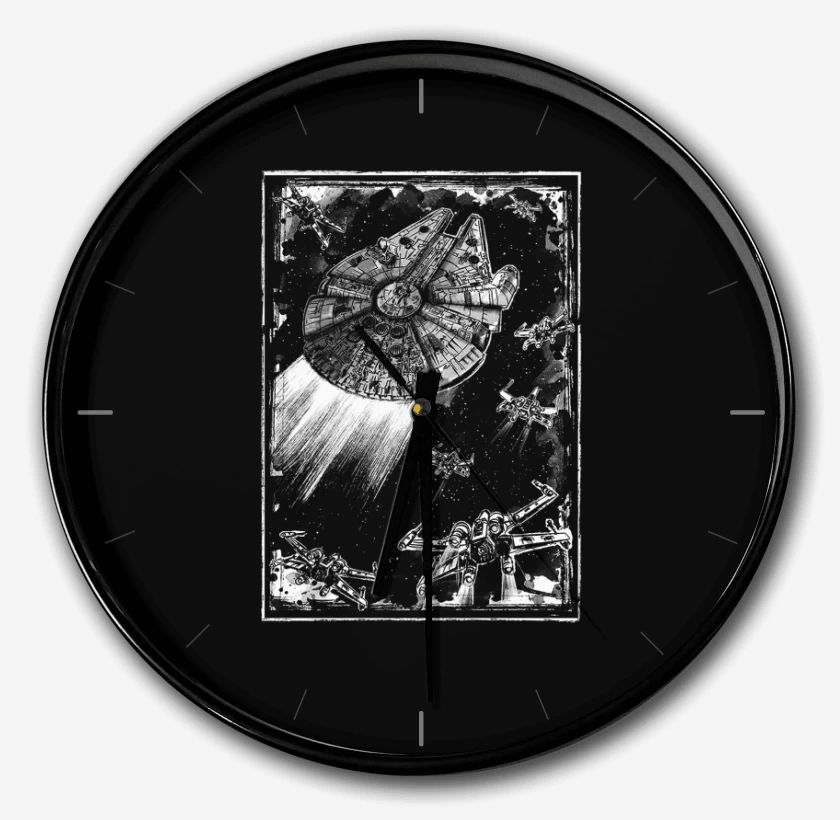Reloj Negro de Star Wars 5 