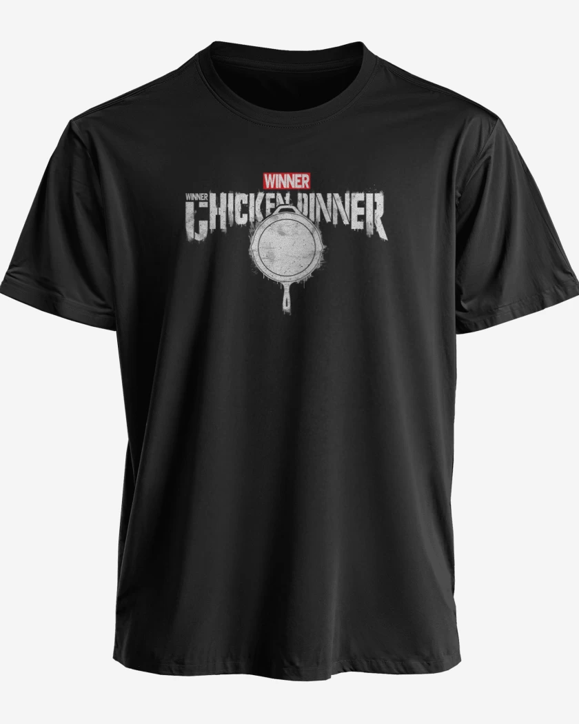 Polera premium Negro de winner winner 