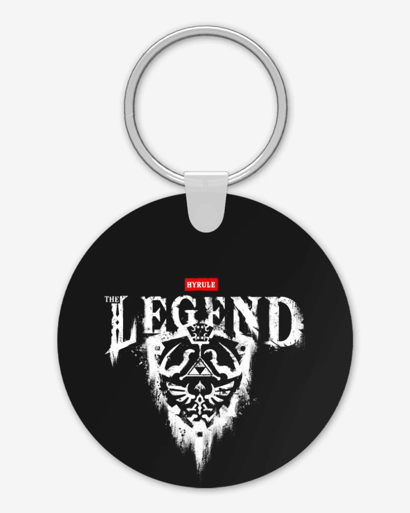 Llavero Negro de thyrule the legend