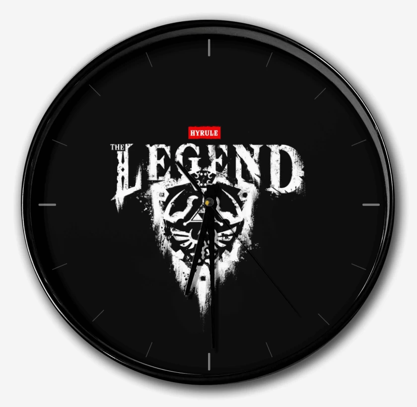 Reloj Negro de thyrule the legend