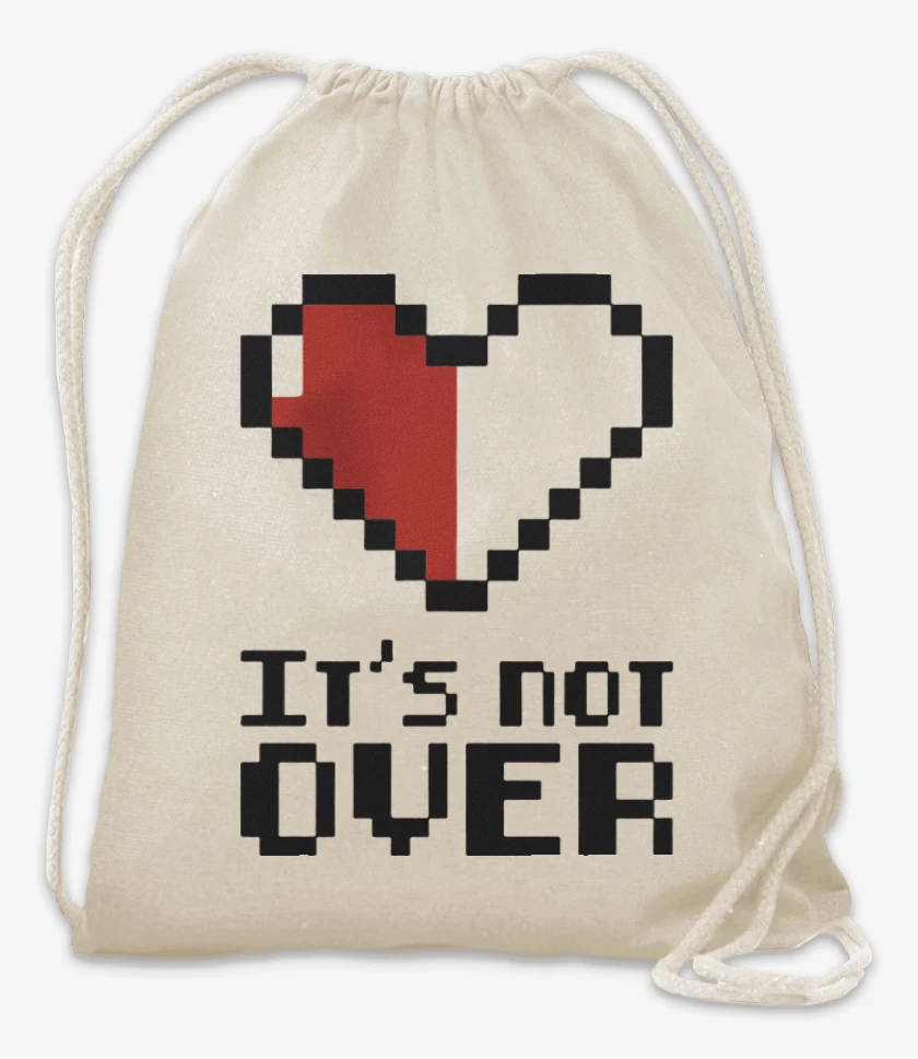 Mochila Blanco de Its not over
