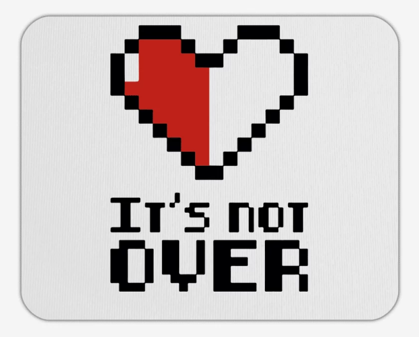 Mousepad Its not over