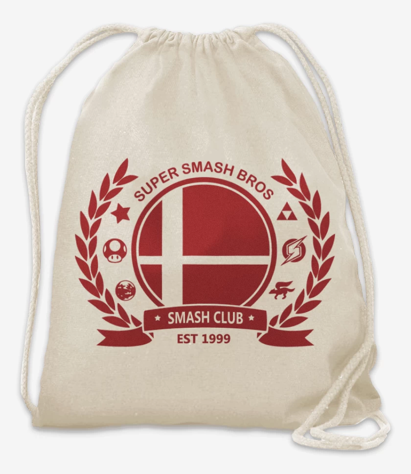 Mochila Blanco de Smash Bros Club