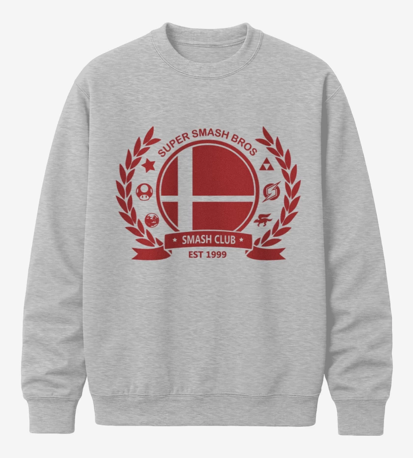 Poleron polo Gris Melange de Smash Bros Club