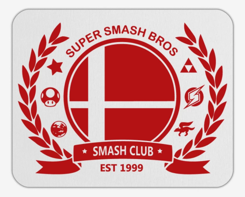 Mousepad Smash Bros Club