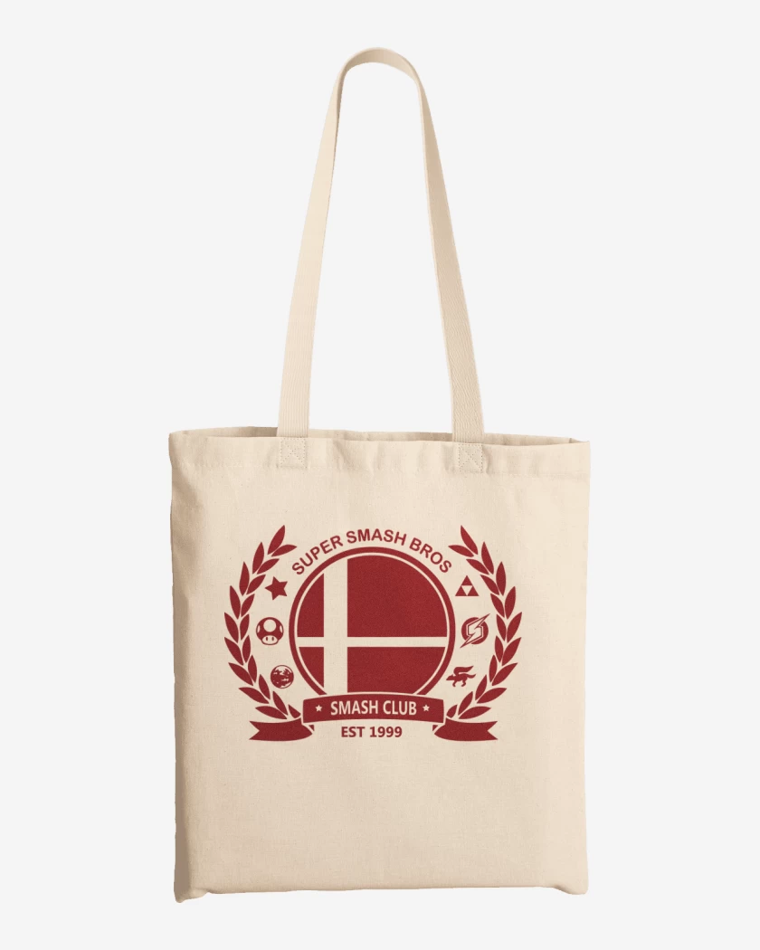 Totebag Smash Bros Club