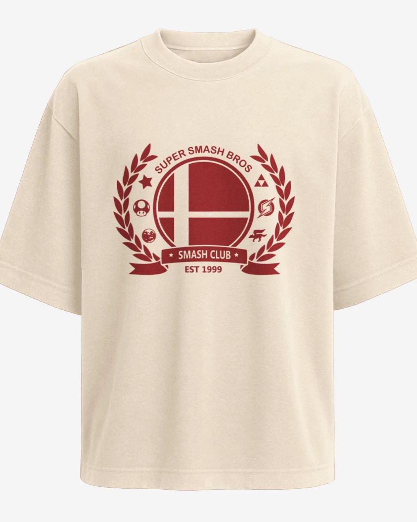 Polera Oversize Beige de Smash Bros Club