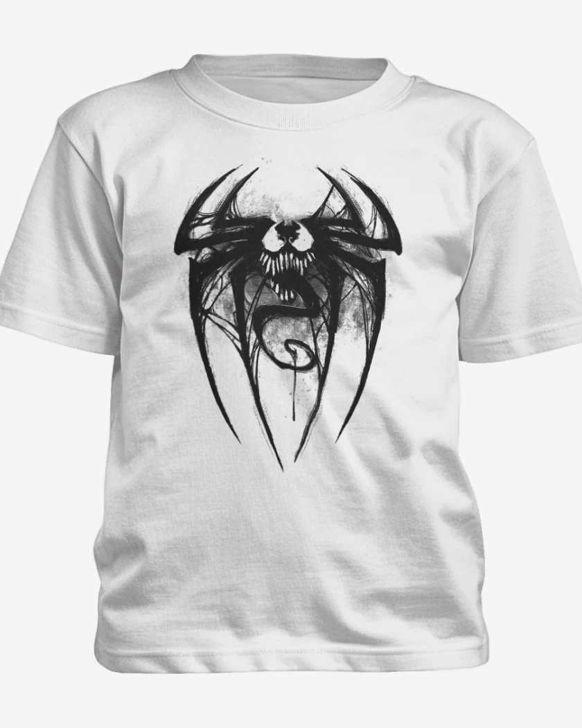 Polera de niño Blanco de Veneno 3