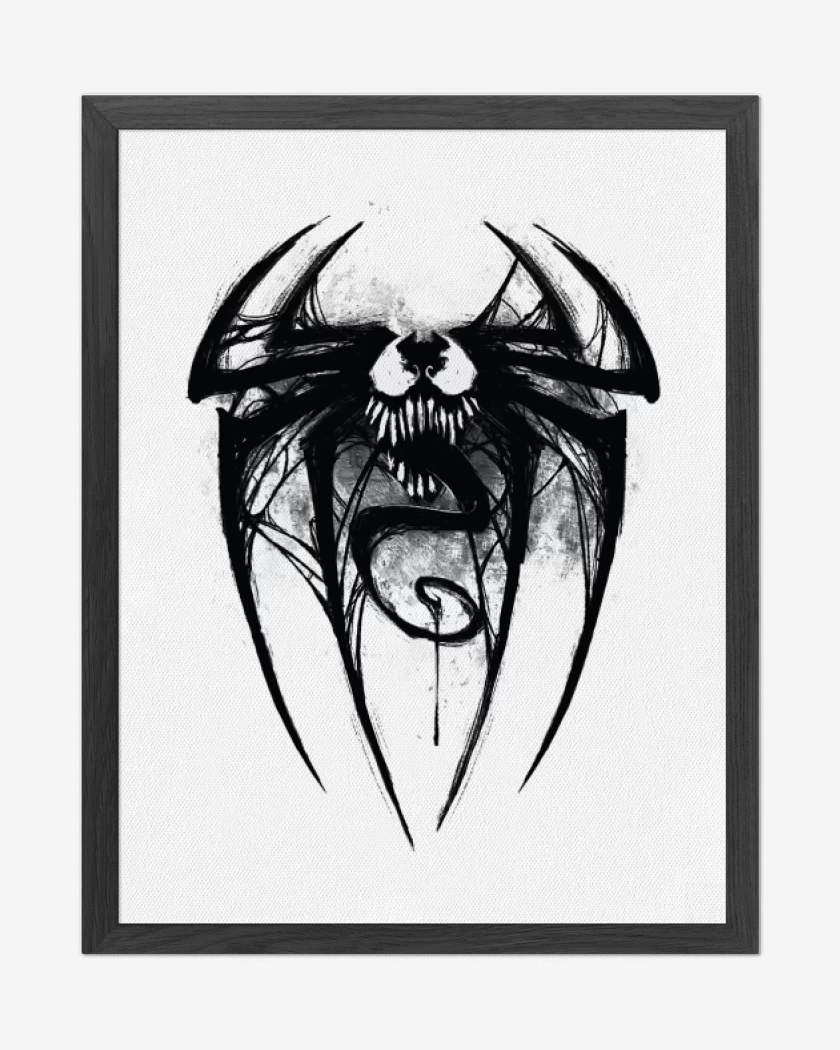 Cuadro decorativo Blanco de Veneno 3