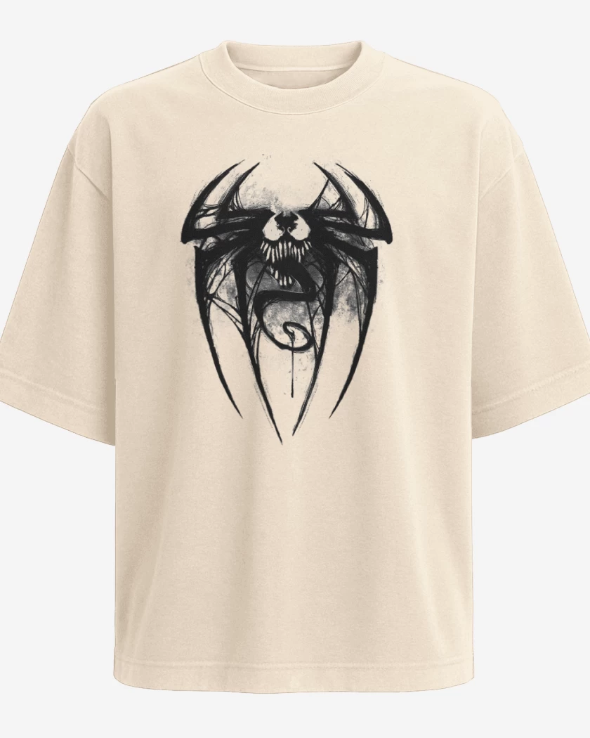 Polera Oversize Beige de Veneno 3