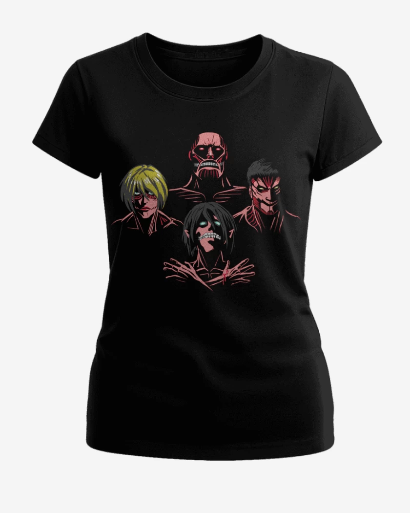 Polera de Mujer Negro de Titan rhapsody
