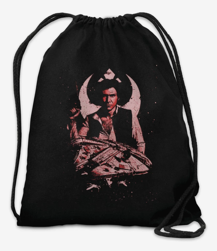 Mochila Negro de Han solo
