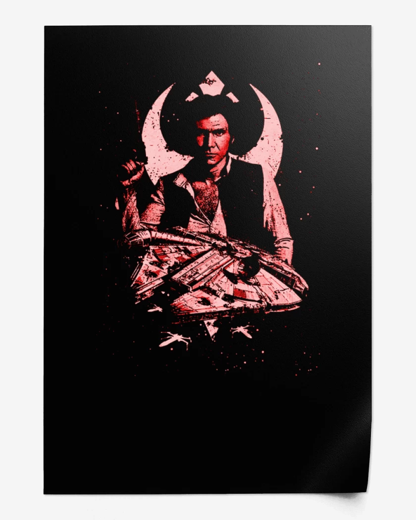 Print Han solo