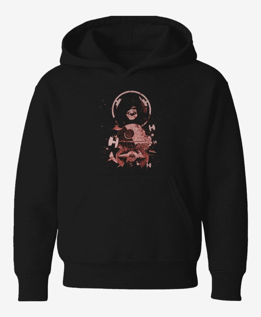 Poleron de niño Negro de Lord sith 